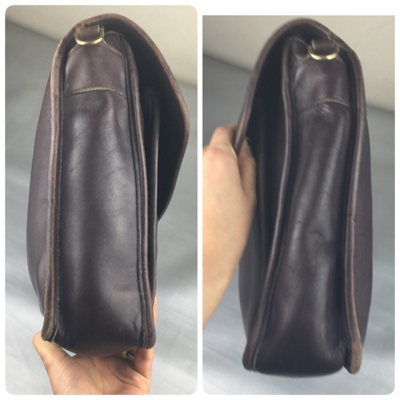 Vintage Coach Morgan briefcase in Mahogany - Picture 5 of 9